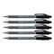 Paper Mate Flexgrip Ultra Retractable Ballpoint Pen 1.0mm Tip 0.5mm Line Black (Pack 5) - 2027751 - ONE CLICK SUPPLIES