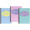 Pukka A4 Refill Pad Ruled 160 Pages Pastel Blue/Pink/Mint (Pack 3) - 8902-PST - ONE CLICK SUPPLIES
