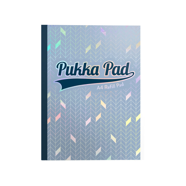 Pukka Glee A4 Refill Pad Ruled 400 Pages Light Blue (Pack 5) - 8893-GLE - ONE CLICK SUPPLIES