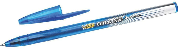 Bic Gel-ocity Stic Gel Rollerball Pen 0.5mm Line Blue (Pack 30) - CEL1010265 - ONE CLICK SUPPLIES