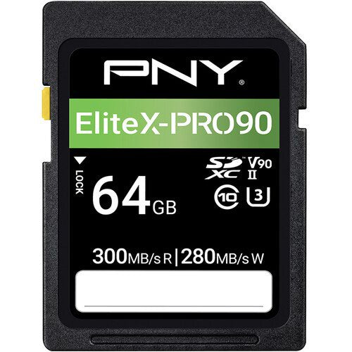 64GB XPRO 90 UHSII CL10 SDXC Memory Card - ONE CLICK SUPPLIES