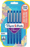 Paper Mate Flair Fibre Tip Pen Medium Point 0.7mm Blue (Pack 5) 2028647 - ONE CLICK SUPPLIES