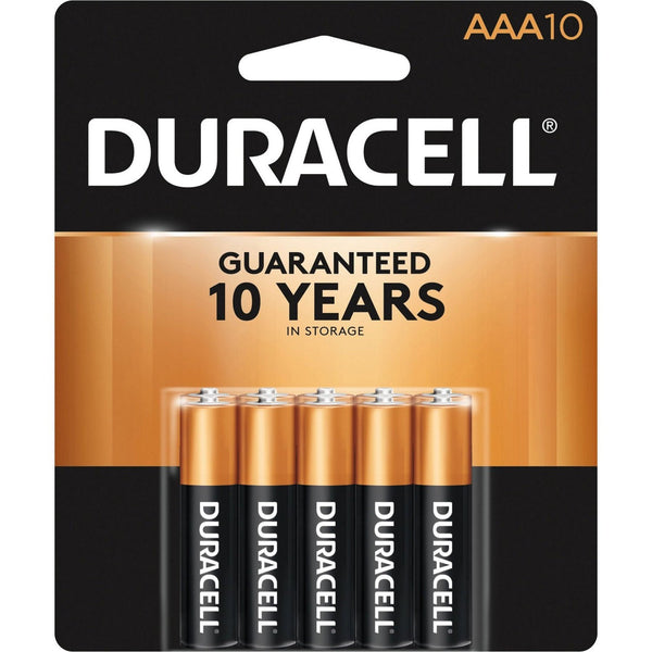 Duracell Plus AAA Alkaline Battery (Pack 10) MN2400B10PLUS - ONE CLICK SUPPLIES