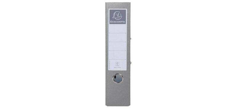 Teksto Lever Arch File Prem Touch A4 80mm Spine Grey 53654E - ONE CLICK SUPPLIES