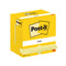 Post-it Notes 76x127mm 100 Sheets Canary Yellow (Pack 12) 7100290165 - ONE CLICK SUPPLIES