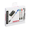 Zebra Double Ended Whiteboard Marker Assorted (Pack 3) with Magnetic Eraser 2719 - ONE CLICK SUPPLIES