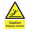 Stewart Superior Caution Slippery Surface Sign 150x200mm - W0134SAV-150X200 - ONE CLICK SUPPLIES