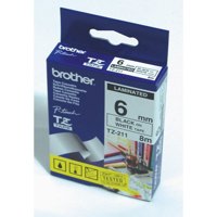 Brother Red On White Label Tape 12mm x 8m - TZE232 - ONE CLICK SUPPLIES