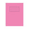 Silvine 9x7 inch/229x178mm Exercise Book Plain Pink 80 Pages (Pack 10) - EX112 - ONE CLICK SUPPLIES