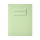 Silvine 9x7 inch/229x178mm Exercise Book Ruled Green 80 Pages (Pack 10) - EX102 - ONE CLICK SUPPLIES