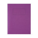 Silvine 9x7 inch/229x178mm Exercise Book Ruled Purple 80 Pages (Pack 10) - EX100 - ONE CLICK SUPPLIES