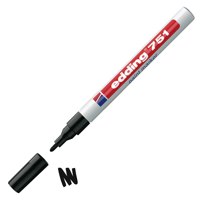 edding 751 Paint Marker Bullet Tip 1-2mm Line Black (Pack 10) - 4-751001 - ONE CLICK SUPPLIES