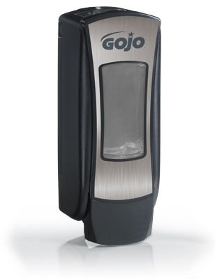 Gojo ADX Dispenser Brushed Chrome & Black 1200ml {8888} - ONE CLICK SUPPLIES