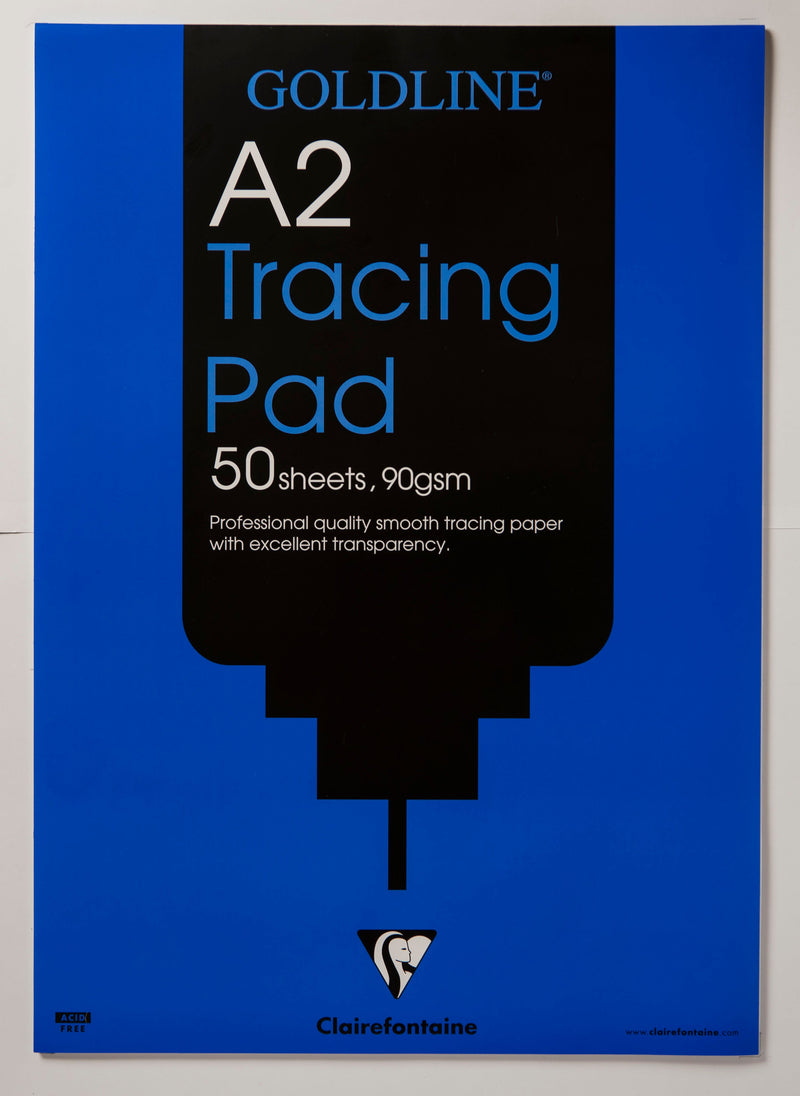 Goldline A2 Professional Tracing Pad 90gsm 50 Sheets - GPT1A2Z - ONE CLICK SUPPLIES