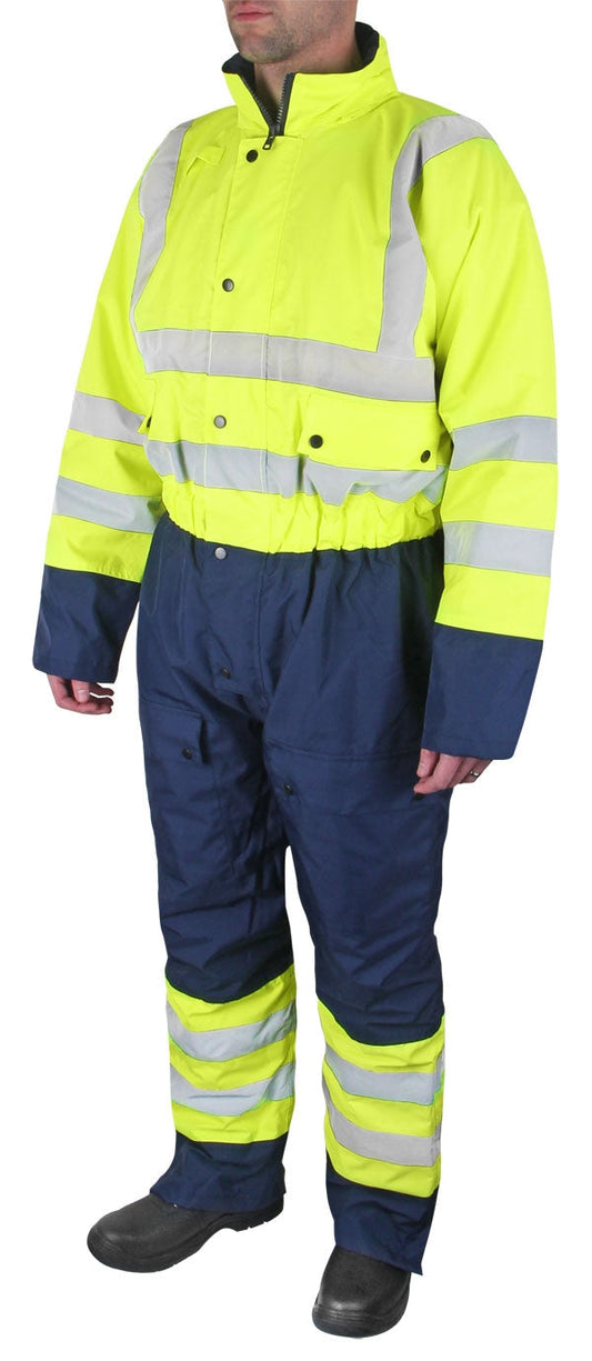 Beeswift Two Tone Small Thermal Waterproof Coverall - ONE CLICK SUPPLIES