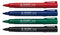 ValueX Permanent Marker Bullet Tip 2mm Line Assorted Colours (Pack 4) - K30-WLT4 - ONE CLICK SUPPLIES