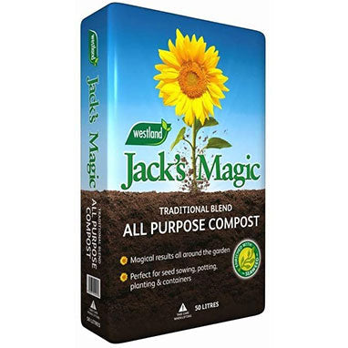 Westland Jack's Magic Multi-Purpose Compost 50 Litre - ONE CLICK SUPPLIES