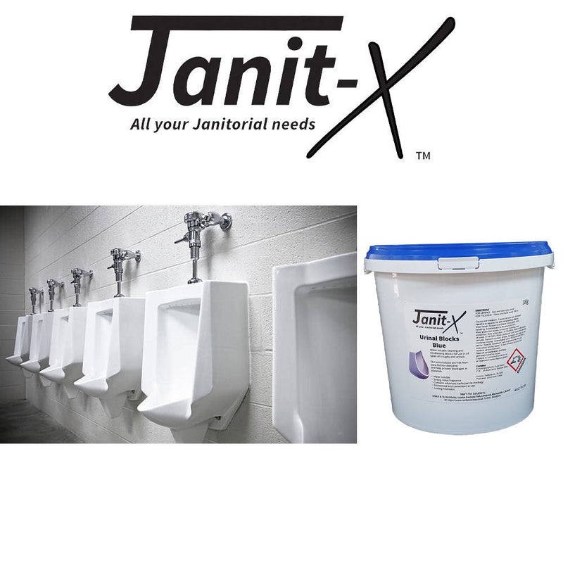 Janit-X Professional Urinal Channel Blocks 3kg - ONE CLICK SUPPLIES