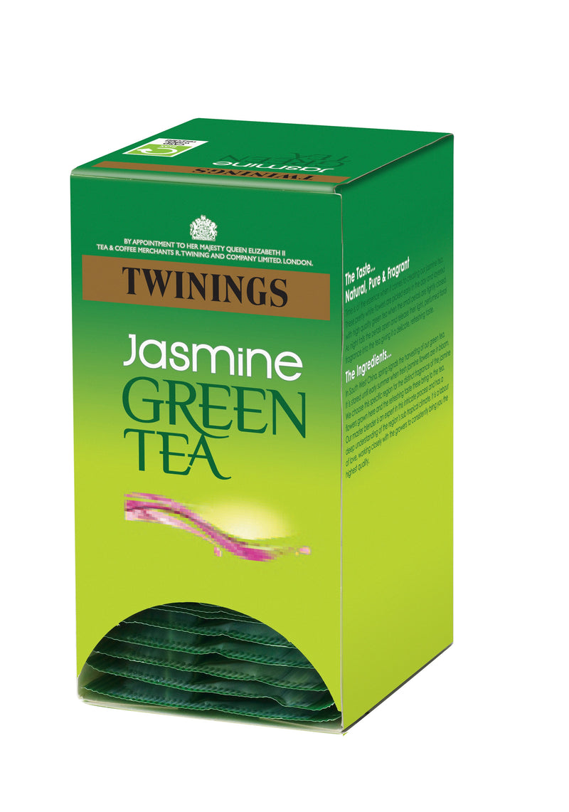 Twinings Jasmine Green Tea Envelope Tea Bags 20's - ONE CLICK SUPPLIES