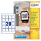 Avery QR Code Label 45x45mm 20 Per A4 Sheet White (Pack 500 Labels) - L7121-25 - ONE CLICK SUPPLIES