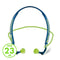 Moldex MOL6700 Jazz-Band Banded Ear Plugs, Blue