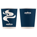 12oz Blue & White Double Walled Lavazza Paper Cups - ONE CLICK SUPPLIES