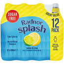 Radnor Splash Sugar Free Lemon & Lime 12x500ml - ONE CLICK SUPPLIES