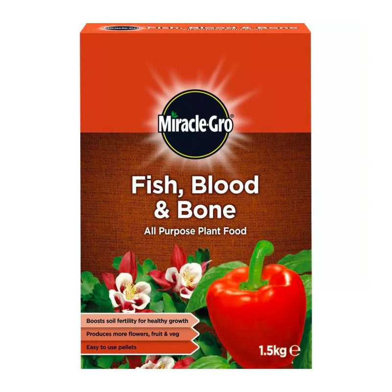 Miracle-Gro Fish, Blood & Bone All Purpose Plant Food 1.5kg - ONE CLICK SUPPLIES