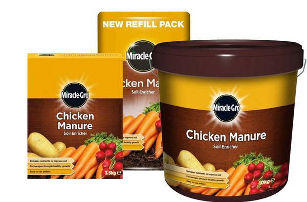Miracle-Gro® Chicken Manure 10kg - ONE CLICK SUPPLIES