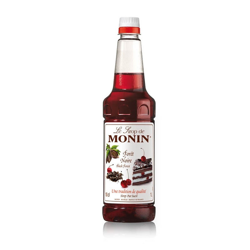 Monin Black Forest Coffee Syrup 1litre (Plastic) - ONE CLICK SUPPLIES