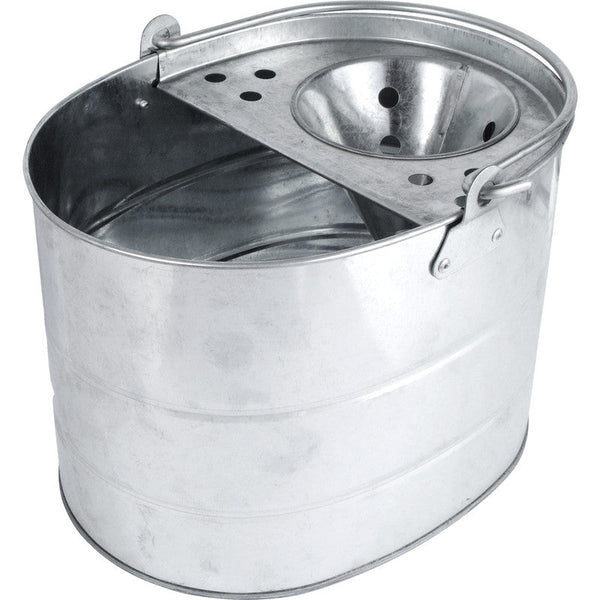 FiXtures® Galvanised Mop Bucket  2 Gallon capacity - ONE CLICK SUPPLIES