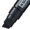 Pentel N50XL Permanent Marker Jumbo Chisel Tip 17mm Line Black (Pack 6) - N50XL-A - ONE CLICK SUPPLIES