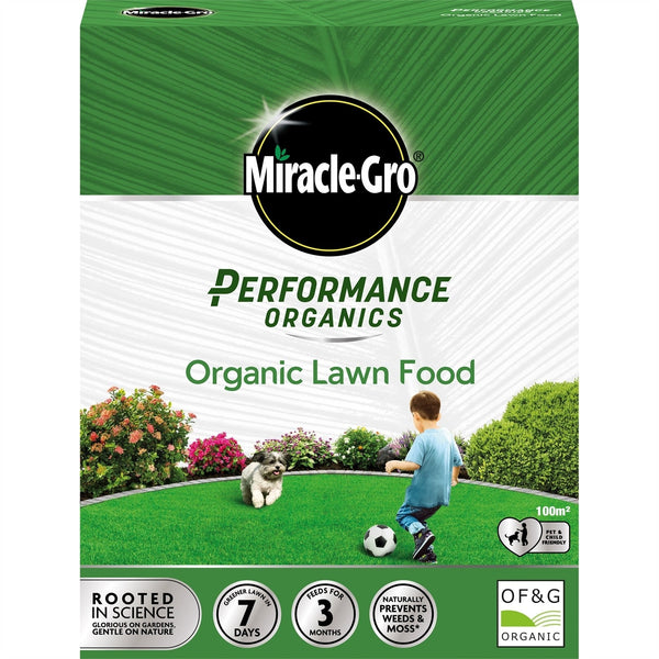 Miracle-Gro Performance Organics Lawn Feed - 100m2 - ONE CLICK SUPPLIES