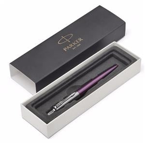 Parker Jotter Victoria (Chrome Trim) Ballpoint Pen (Violet) - ONE CLICK SUPPLIES