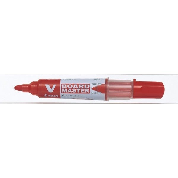Pilot Begreen Red Bullet Tip Whiteboard Markers Pack 10's - ONE CLICK SUPPLIES