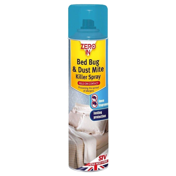 Zero In Bed Bug & Dust Mite Killer Spray 300ml - ONE CLICK SUPPLIES
