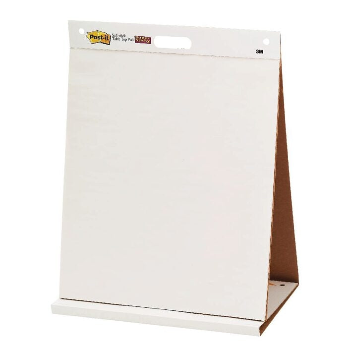 3M Post-it Table Top Meeting Flip Chart 20 Self-Adhesive Sheets 508x584mm Code 563R - ONE CLICK SUPPLIES