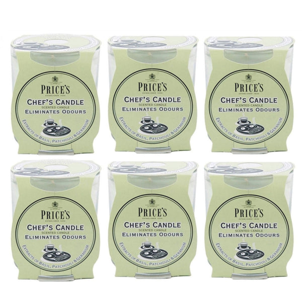 Prices Chefs Large 45hr Candle in Jar Eliminates Cooking Cooks Kitchen Odour - ONE CLICK SUPPLIES