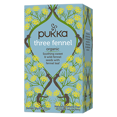 Pukka Tea Three Fennel Envelopes 20's - ONE CLICK SUPPLIES