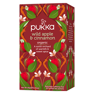 Pukka Organic Wild Apple & Cinnamon Tea 20's - ONE CLICK SUPPLIES