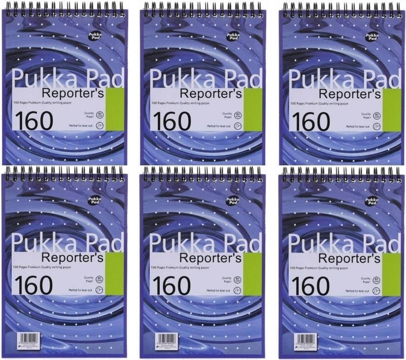 Pukka Pads Reporters Shorthand Notebook 80gsm 160 Pages NM001 {3 Pack} - ONE CLICK SUPPLIES
