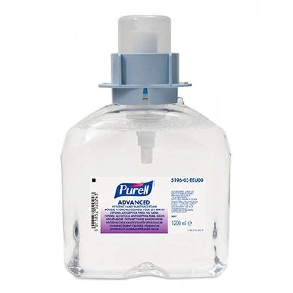 Purell FMX Advanced Hygienic Hand Sanitising Foam 1200ml {5196} - ONE CLICK SUPPLIES
