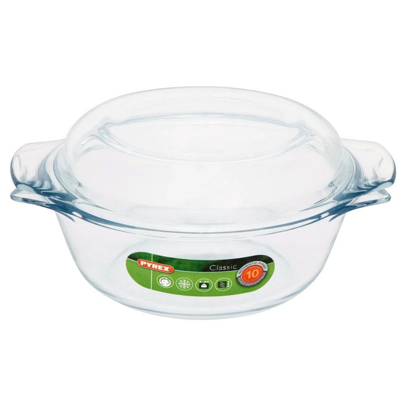Pyrex Round Casserole Dish 2.1 Litre - ONE CLICK SUPPLIES