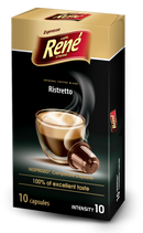 Copy of Cafe Rene Ristretto Nespresso Compatible 10 *PODS ONLY*