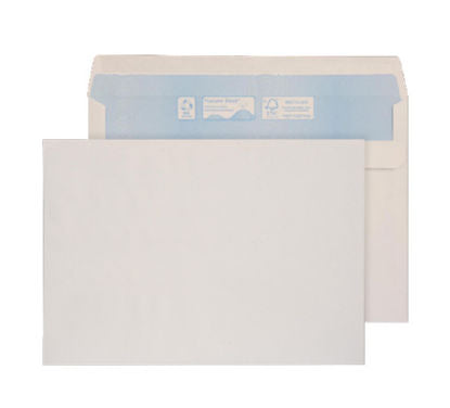 Blake Purely Environmental Wallet Envelope C5 Self Seal Plain 90gsm White (Pack 500) - RN024 - ONE CLICK SUPPLIES