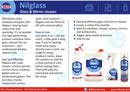 Nilco Nilglass Professional H3 Glass & Mirror Cleaner 1L