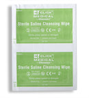 Beeswift Medical Sterile Saline Wipes Boxed x 100's, 10x10cm - ONE CLICK SUPPLIES