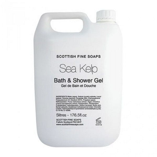 Scottish Fine Soaps Sea Kelp Luxury Bath & Shower Gel 5 Litre - ONE CLICK SUPPLIES