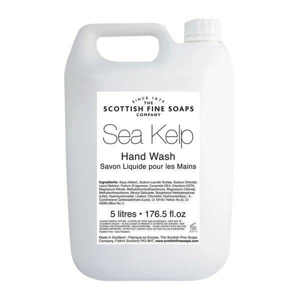 Scottish Fine Soaps Sea Kelp Luxury Hand Wash 5 Litre - ONE CLICK SUPPLIES