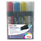 Pentel Wet Erase Chalk Marker Chisel Tip 10-15mm Line Assorted Colours (Pack 4) - SMW56/4-BCGW - ONE CLICK SUPPLIES